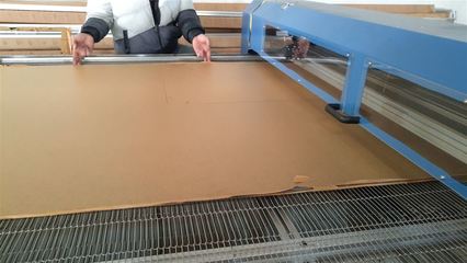 除尘布料切割 激光切割机 上海哲曼环保